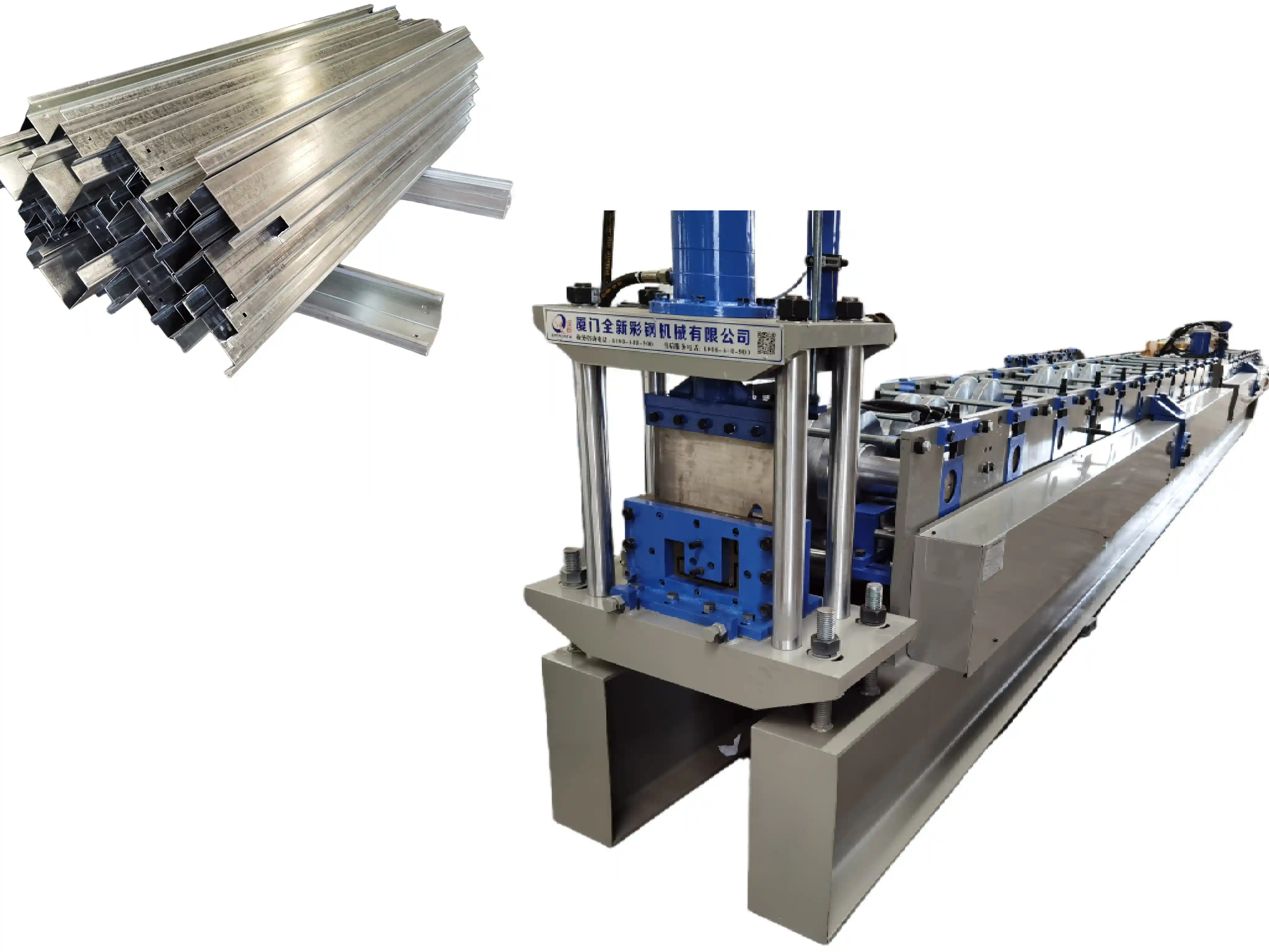 Mesin Pembentuk Rangka Baja Rumah Kontainer