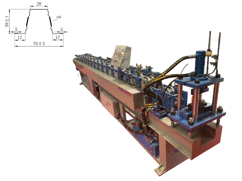 Mesin Roll Forming Keel Ringan