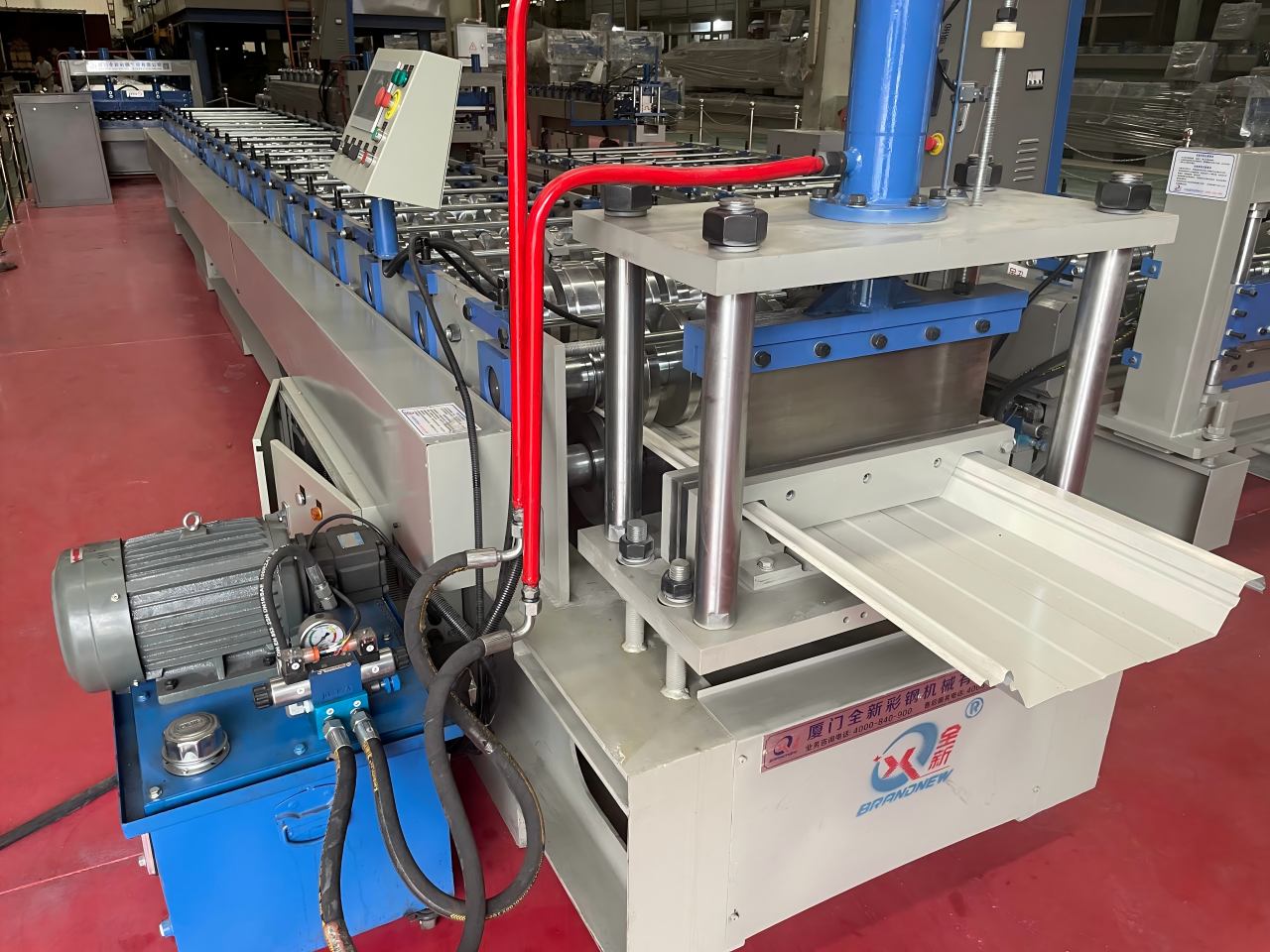 Mesin Atap Logam Snap Lock